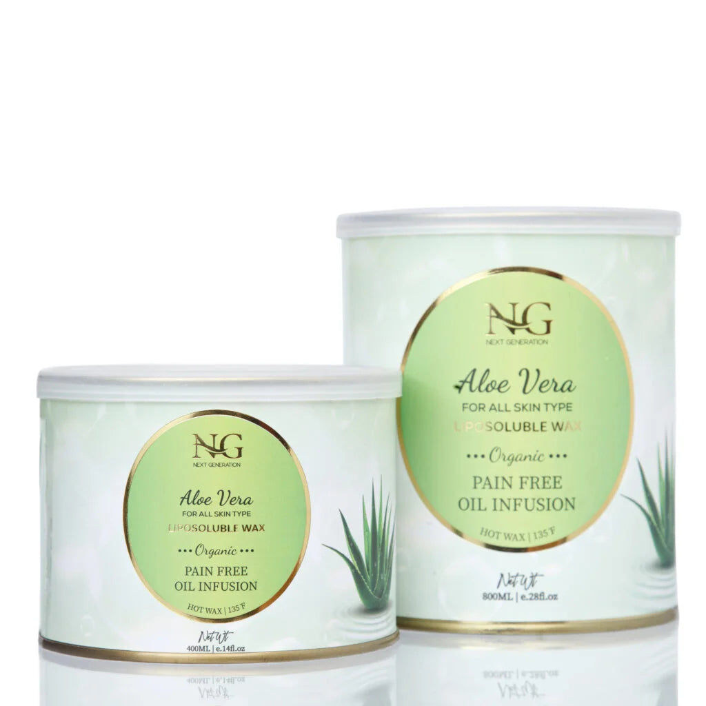 Next Generation Liposoluble Pain Free Wax Aloe Vera 800ml