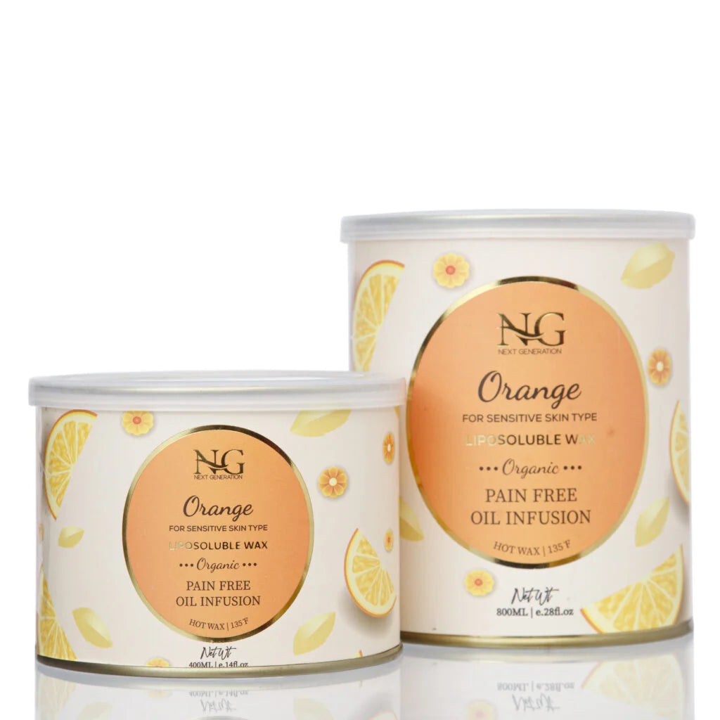 Next Generation Liposoluble Pain Free Wax Orange 800ml