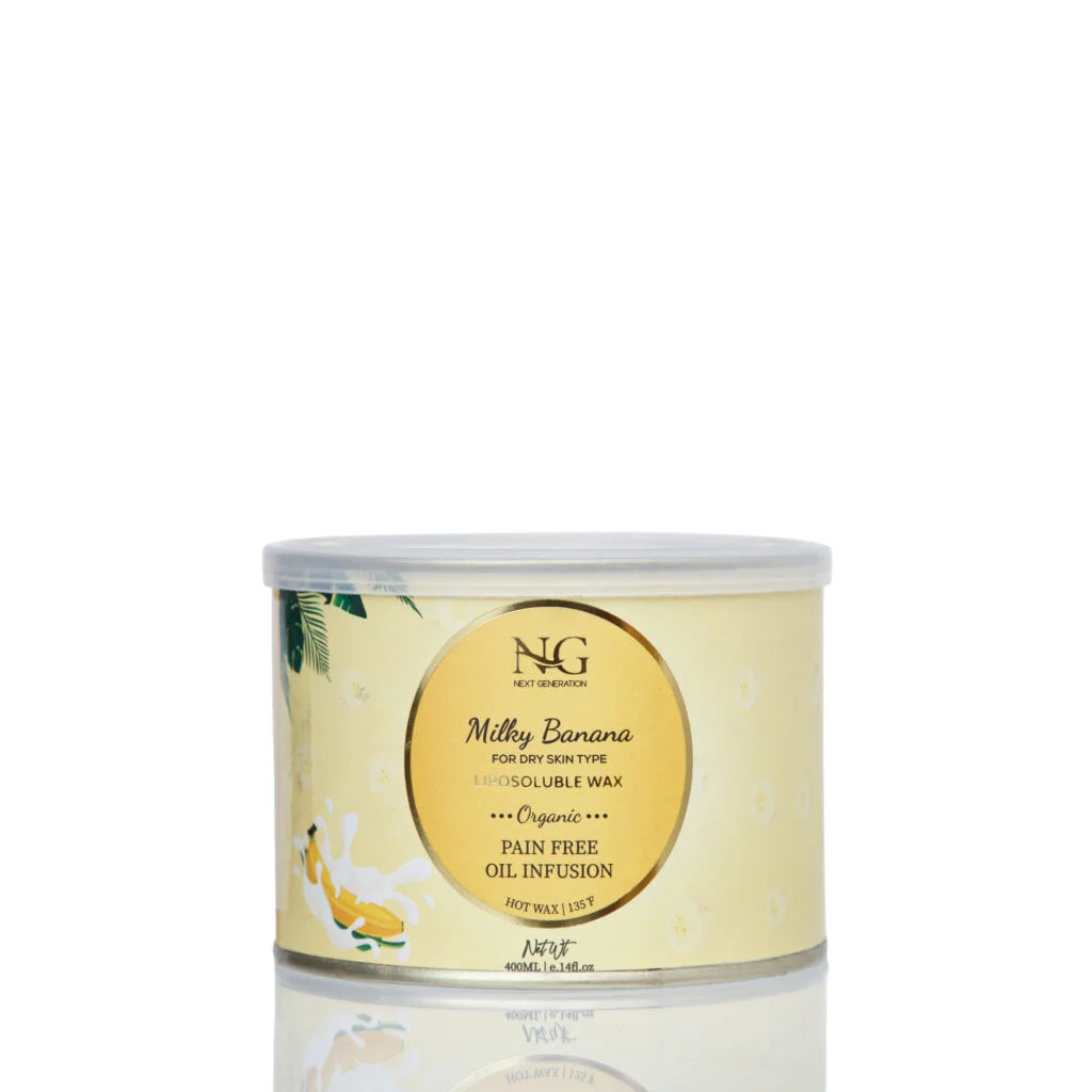 Next Generation Liposoluble Pain Free Wax Milky Banana 400ml