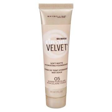 Maybelline Dream Velvet Soft Matte Hydrating Foundation 05 Warm Porcelain 30 ml