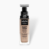 NYX - Can't Stop Won't Stop 24HR Full Coverage Foundation - Porcelain (30ml)