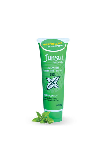 Junsui Naturals Cool Whitening Face Wash 100g