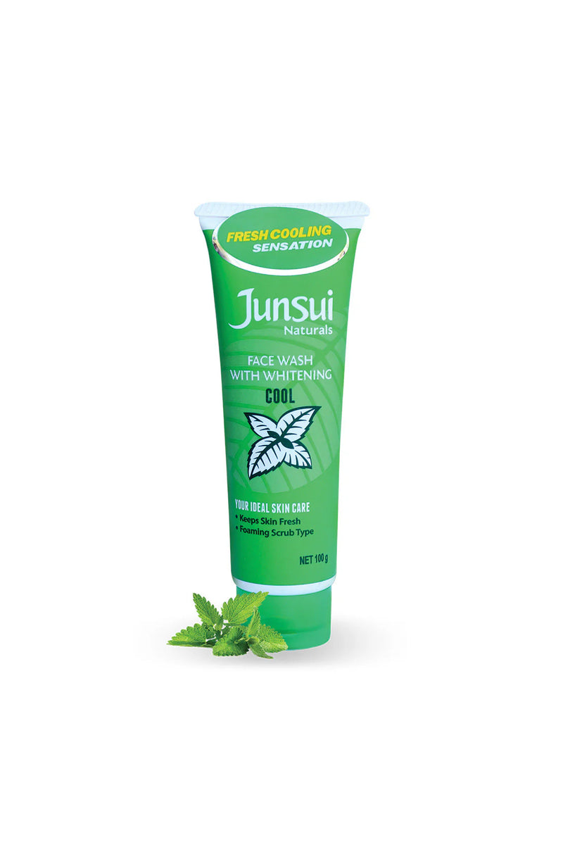 Junsui Naturals Cool Whitening Face Wash 100g