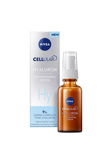 Nivea Cellular Hyaluron Professional Serum 30ml anti-aging skincare in cod Pakistan Beauty Pouch