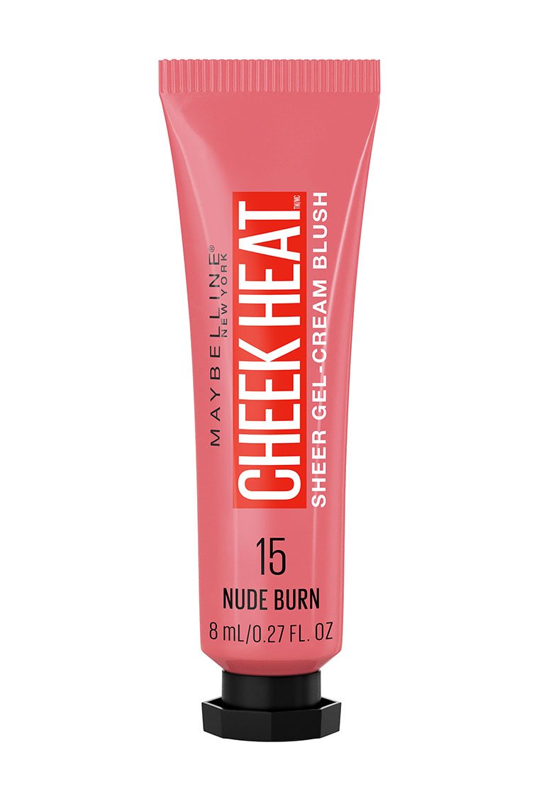 Maybelline Cheek Heat Sheer Gel Cream Blush 15 Nude Burn 8ml