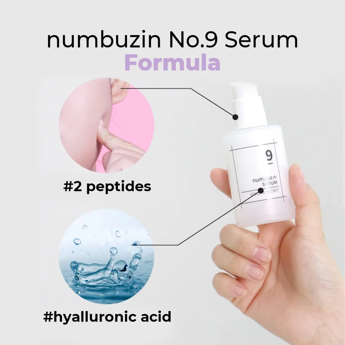 Numbuzin No.9 Secret Firming Serum 50ml available at beauty pouch in pakistan

