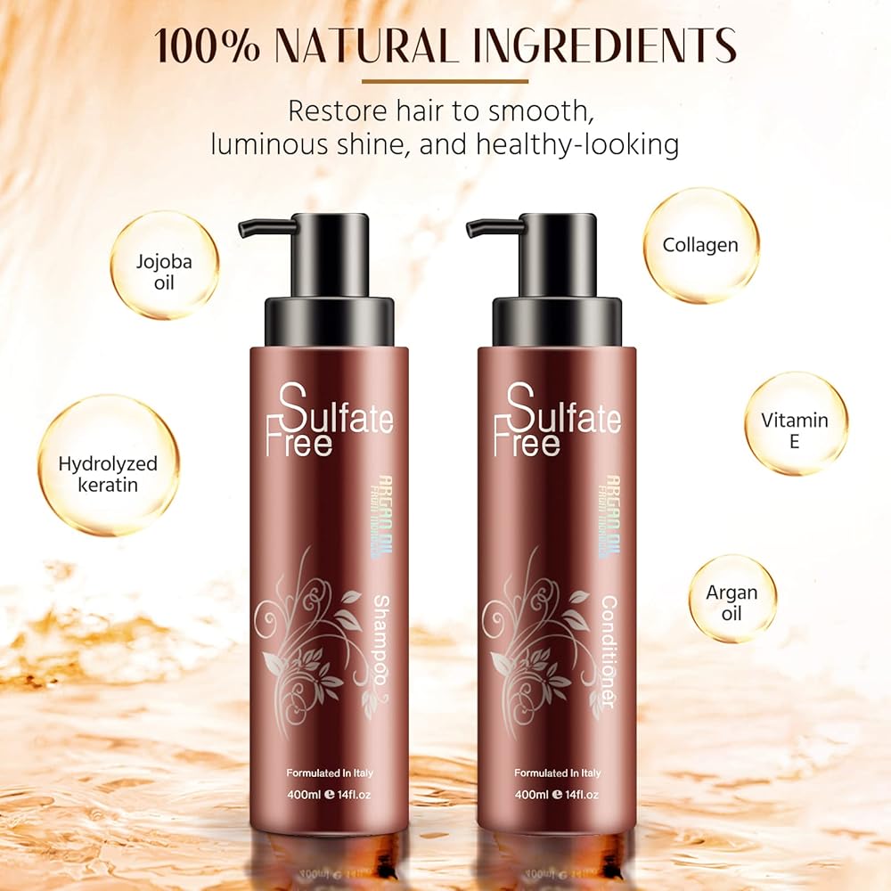 Nuspa Argan Oil From Morocco Sulfate Free Conditioner 400ml
