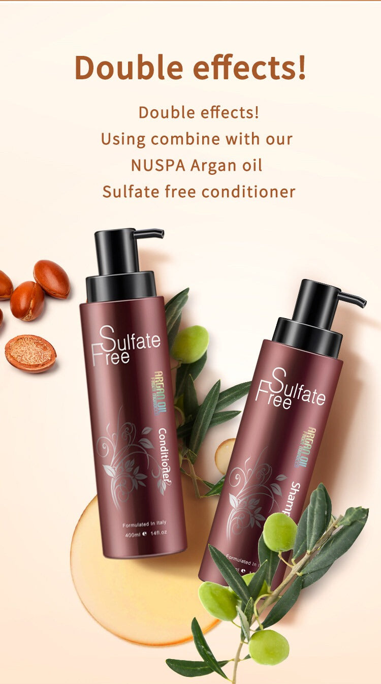 Nuspa Argan Oil From Morocco Sulfate Free Conditioner 400ml
