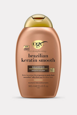 OGX Brazilian Keratin Smooth Sulfate Free Shampoo 385ml
