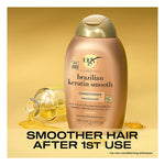 Ogx Ever Straightening + Brazilian Keratin Therapy Conditioner 385ml