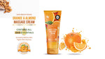 Vibrant Beauty Orange & Almond Massage Cream 200ml