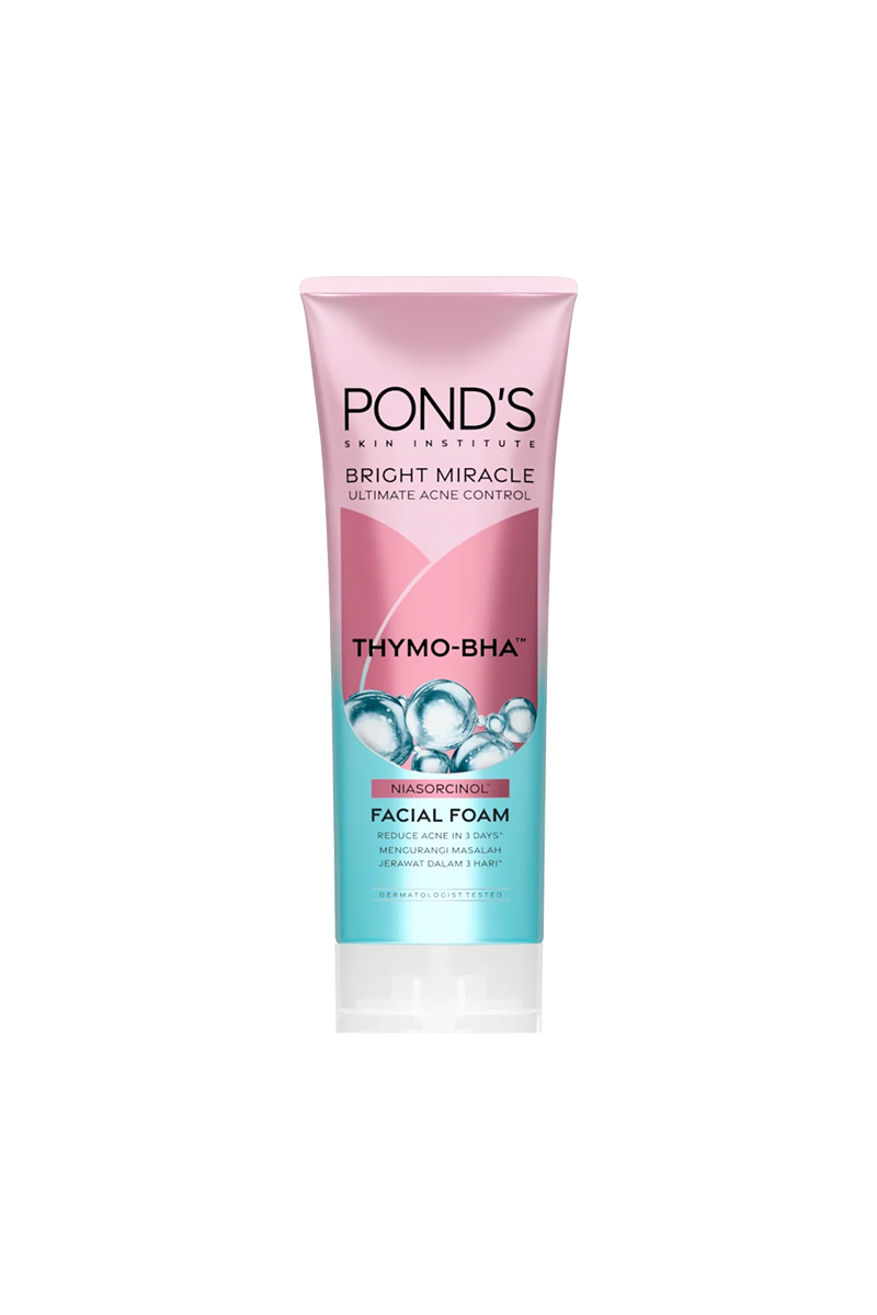 Ponds - Bright Miracle Ultimate Acne Control Facial Foam - 100g