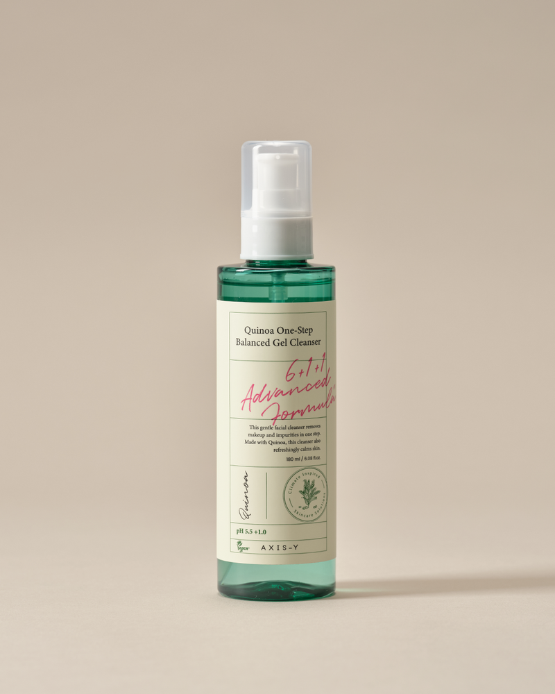 Axis-Y Quinoa One Step Balanced Gel Cleanser (180ml)
