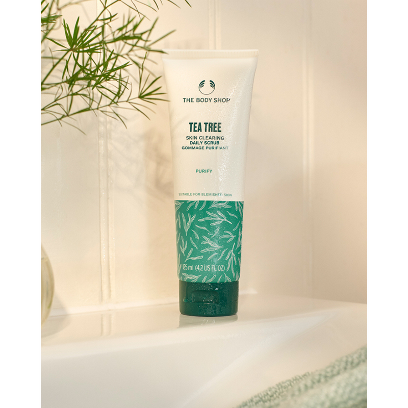 The Body Shop Tea Tree Squeaky Clean Scrub 125ml