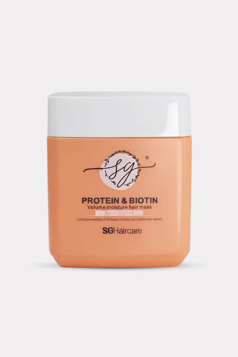 SG Protein & Biotin Volume Moisture Hair Mask 500ml