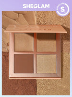 SHEGLAM 3D Pro Face Palette - Dune 24.6g