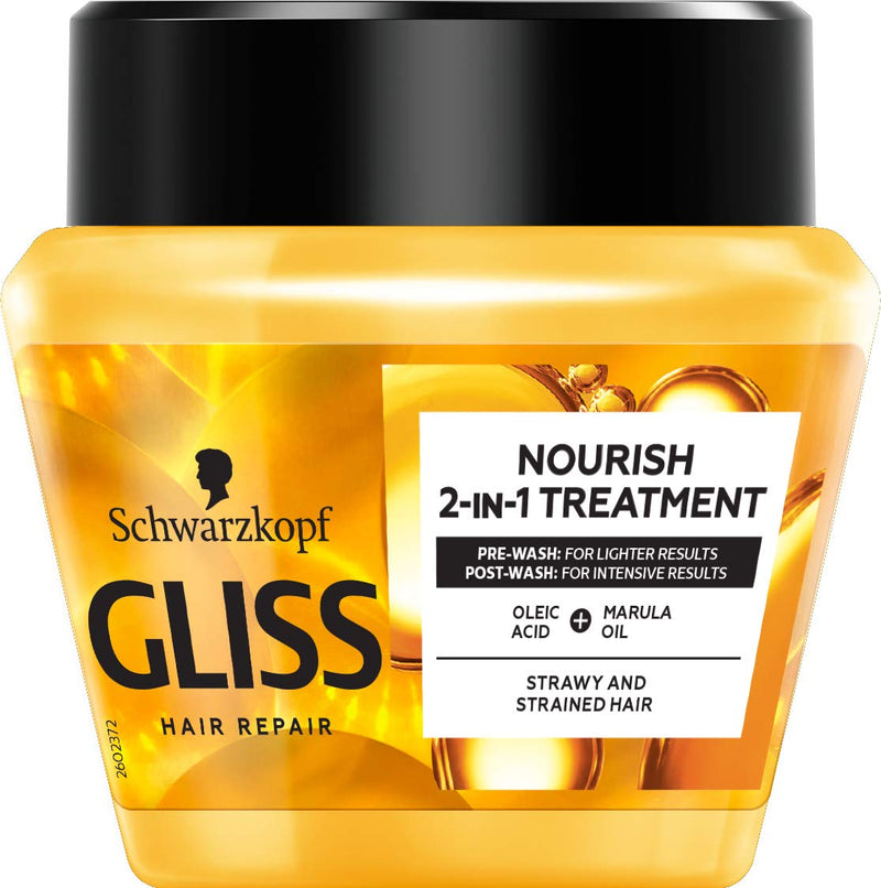 Schwarzkopf Gliss Oil Nutritive 2-in-1 Mask 300ml