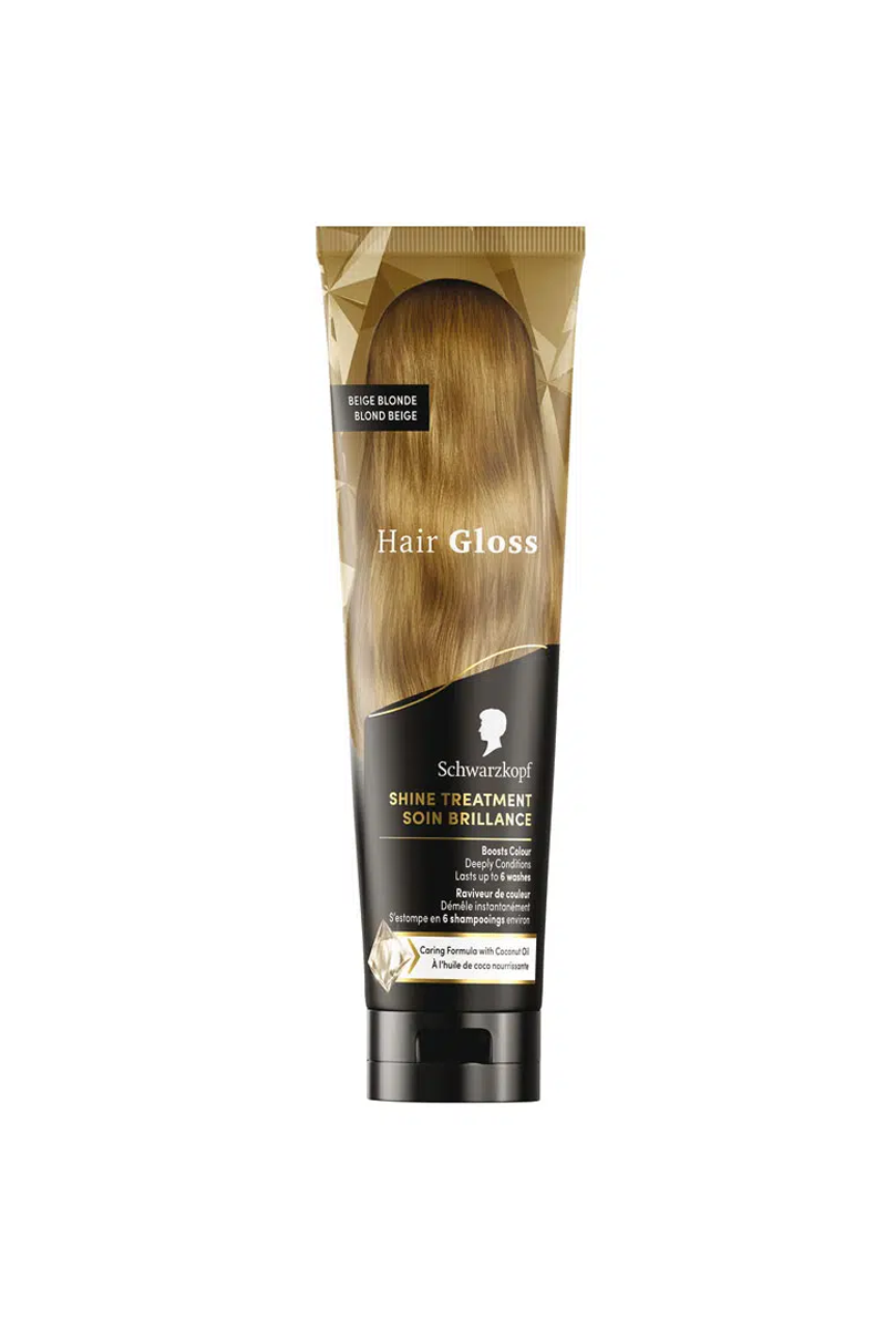 Schwarzkopf Hair Gloss Shine Treatment Beige Blonde 150ml in cod Pakistan Beauty Pouch