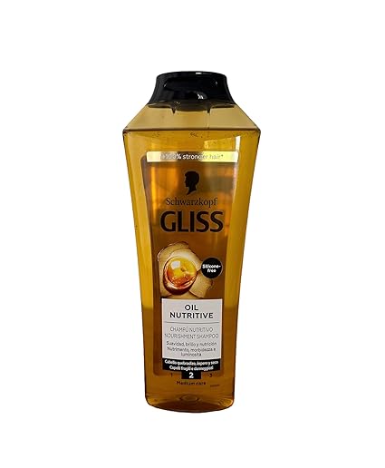 SchwarzkopfÂ Gliss Oil Nutritive Nourishing Shampoo 400ml