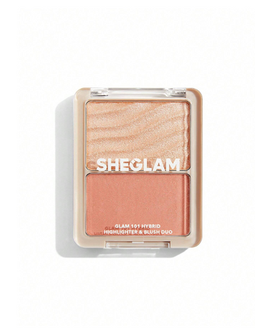 SHEGLAM Glam 101 Hybrid Highlighter & Blush Duo - St.Tropez