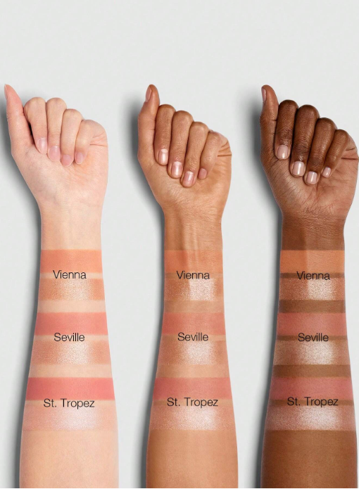 SHEGLAM Glam 101 Hybrid Highlighter & Blush Duo - Seville