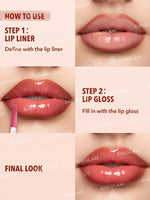 SHEGLAM - Lip Rules Liner & Gloss Pen-Golden Rule 2-In-1 - Golden Rule