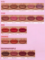 SHEGLAM  - Dynamatte Boom Long-lasting Matte Lipstick
 - Don't Hesitate
