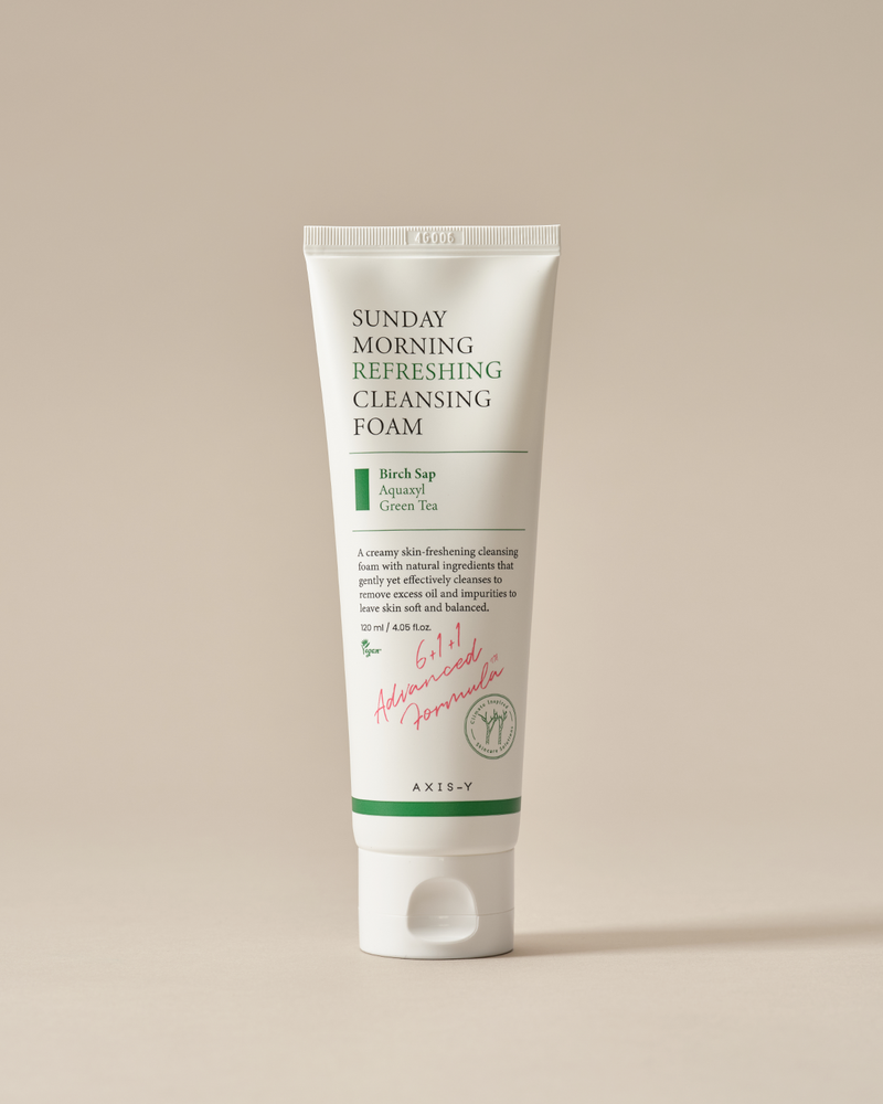 Axis-Y Sunday Morning Refreshing Cleansing Foam (120ml)