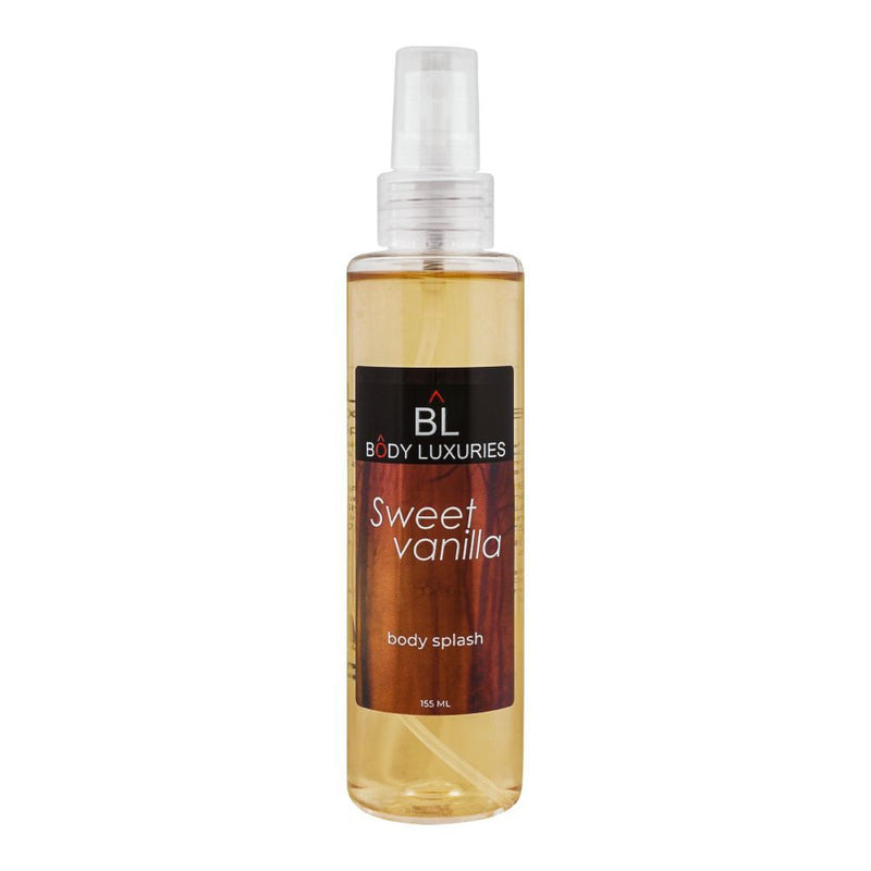 Body Luxuries Sweet Vanilla Body Splash 155ml