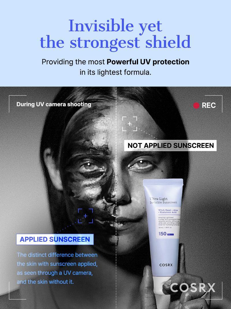 COSRX - Ultra-Light Invisible Sunscreen SPF50 PA++++ (50ml)