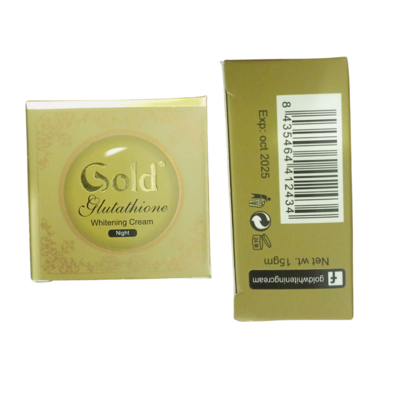 Gold Glutathione Whitening Cream Night 15G