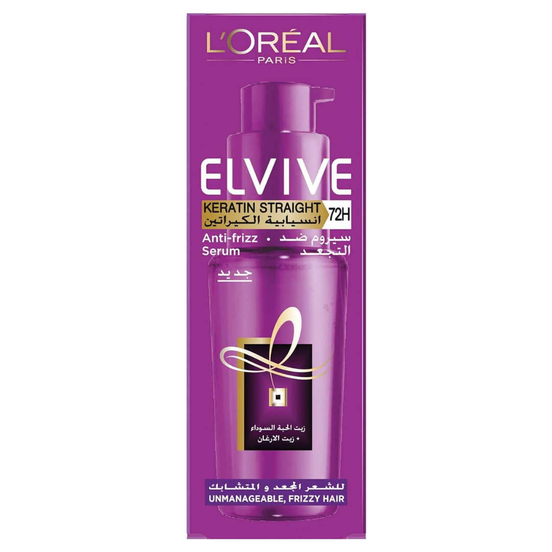 Loreal Paris Elvive Keratin Straight Serum 50 Ml