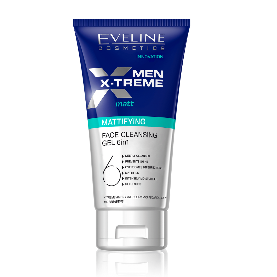 Eveline Men X-Treme Mattifying 6 In 1 Face Gel