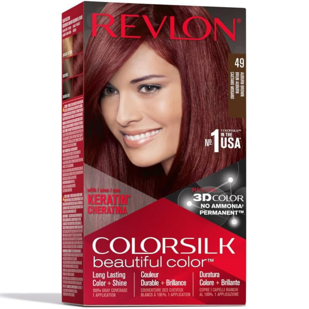 Revlon Colorsilk Hair Color 49 Auburn Brown