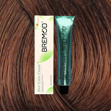 Bremod Hair Color Cream 7.34 Medium Gold Copper Blonde