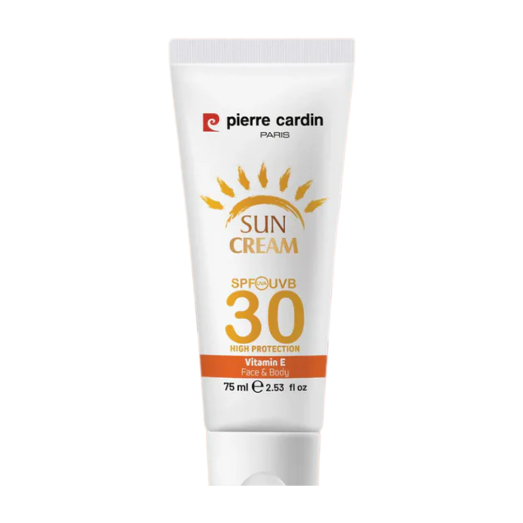 Pierre Cardin Sun Cream 30spf High Protection Vitamin E 75ml