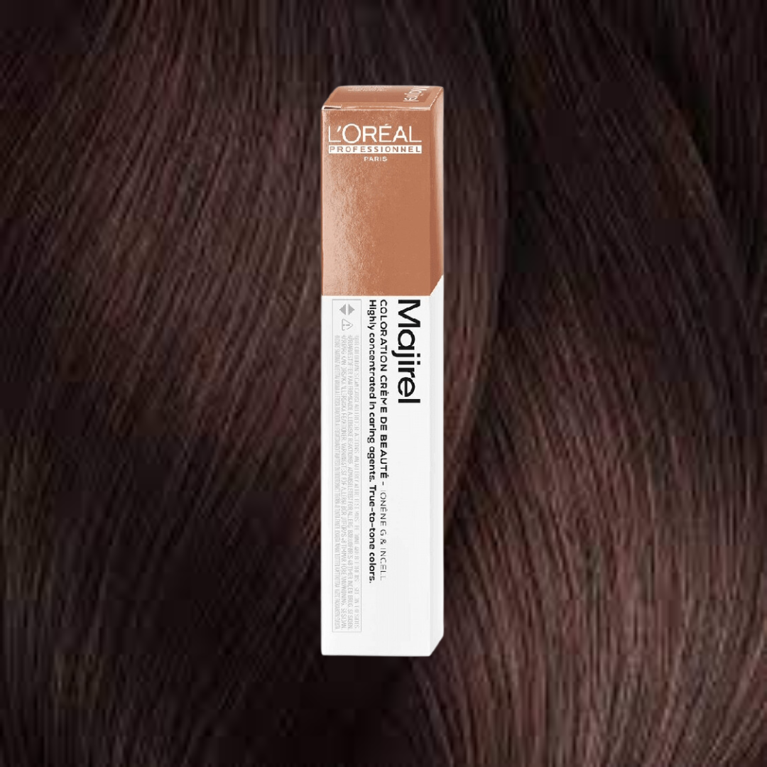 Loreal Professionnel Majirel 5.52 Light Mahogany Iridescent Brown 50Ml