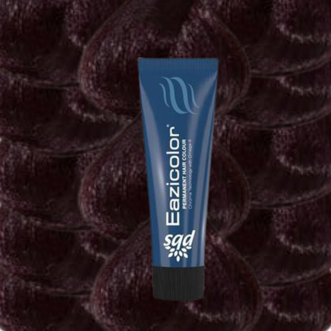 Eazicolor Permanent Hair Color - 4.62 Medium Red Violet Brown