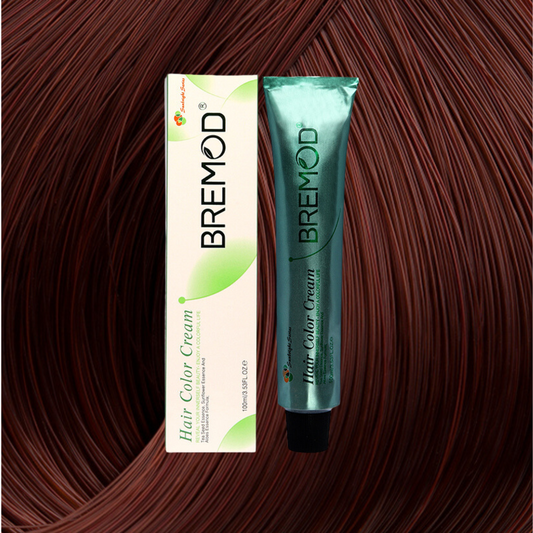 Bremod Hair Color Cream 6.56 Dark Mahogany Red Brown 100ml