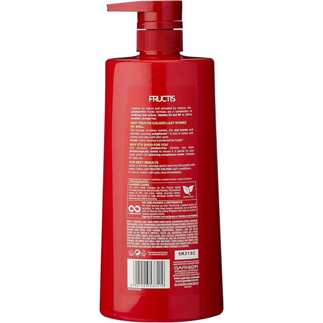 Garnier Fructis Colour Last Shampoo for Coloured Hair 850ml