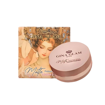 Sivanna Colors Gina Glam Invisible Matte Loose Powder 01 Rice Porcelain White 5.5g