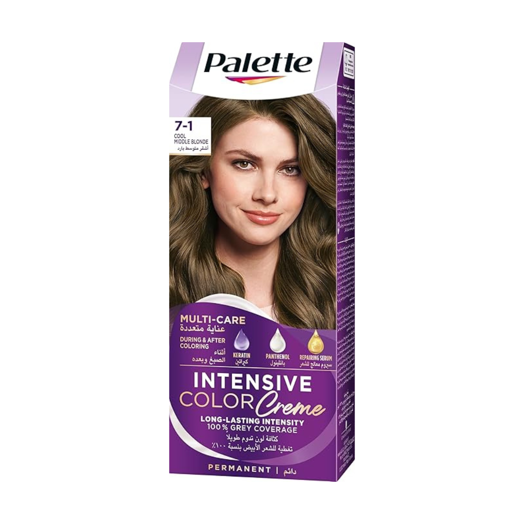 Schwarzkopf Palette Intensive Color 7-1 Medium Ash Blonde