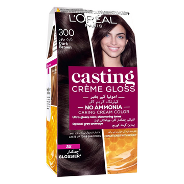 Loreal Paris Casting Creme Gloss 300 Dark Brown