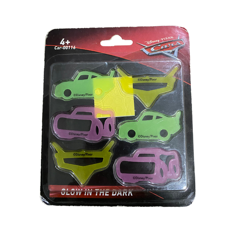 Disney Pixar Cars Glow in the Dark Stickers - Fun & Bright for Kids