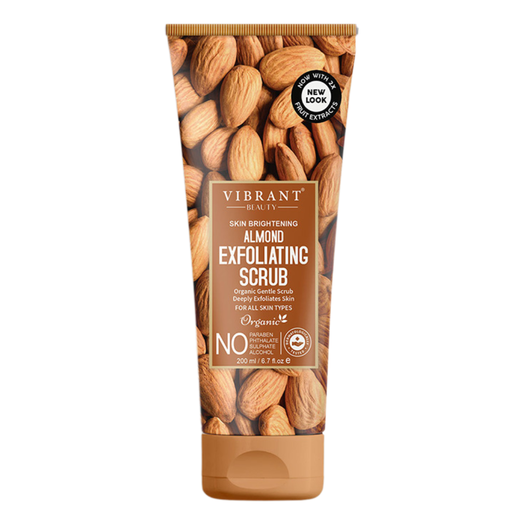 Vibrant Beauty Almond Exfoliating Scrub 200ml