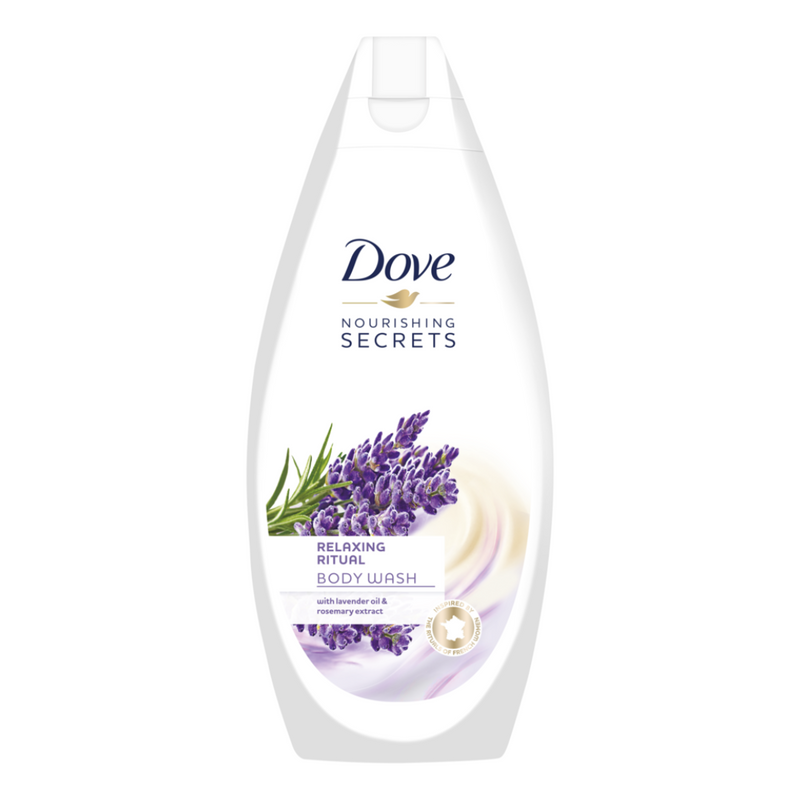 Dove Relaxing Ritual - Lavender Oil and Rosemary Extract Body Wash 500ml