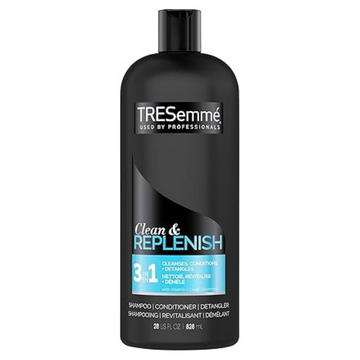 Tresemme 3 in 1 Clean and Replenish Size 828ml