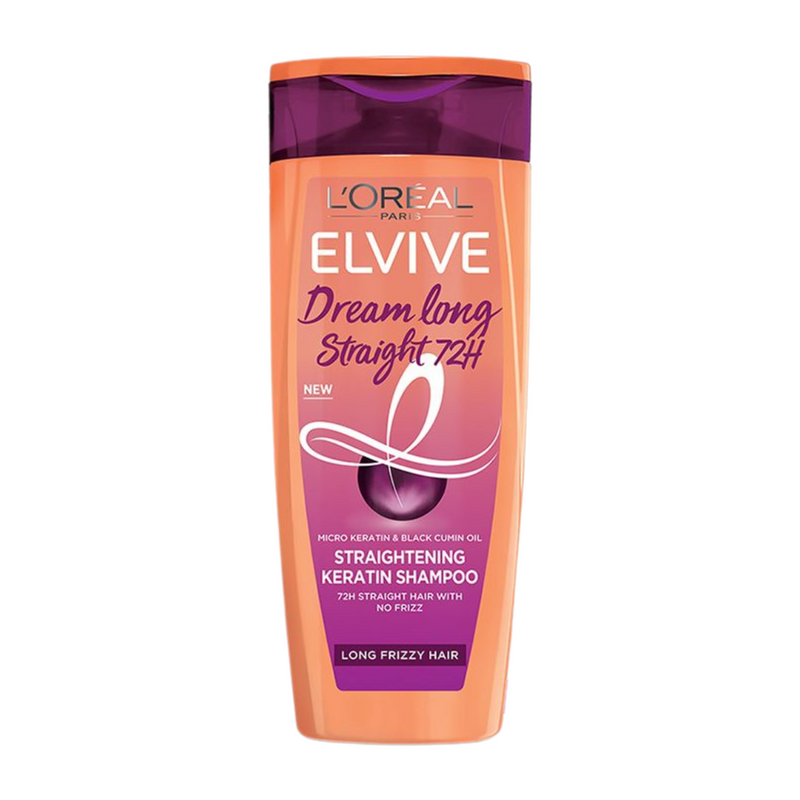 Loreal Paris Elvive Dream Long Straight 72Hrs Straightening Keratin Shampoo 175ml