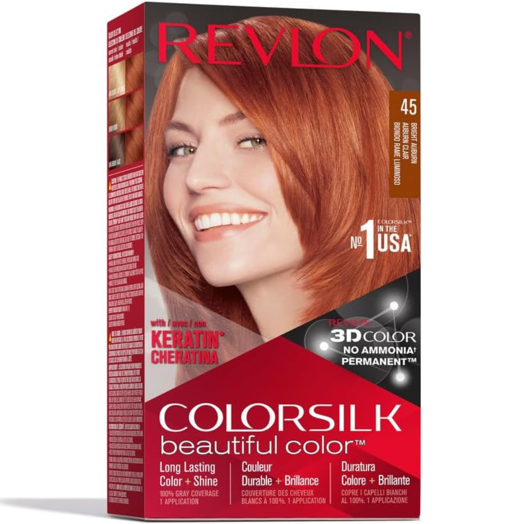 Revlon Colorsilk Hair Color 45 Bright Auburn