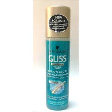 Schwarzkopf Gliss Hair Repair With Liquid Keratin Gloss Elixir Million Gloss 200ml